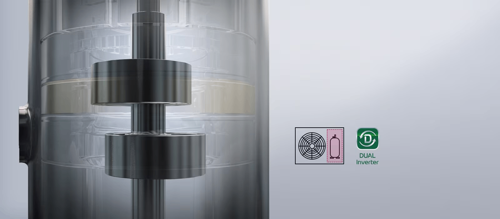 DUAL Inverter Compressor™